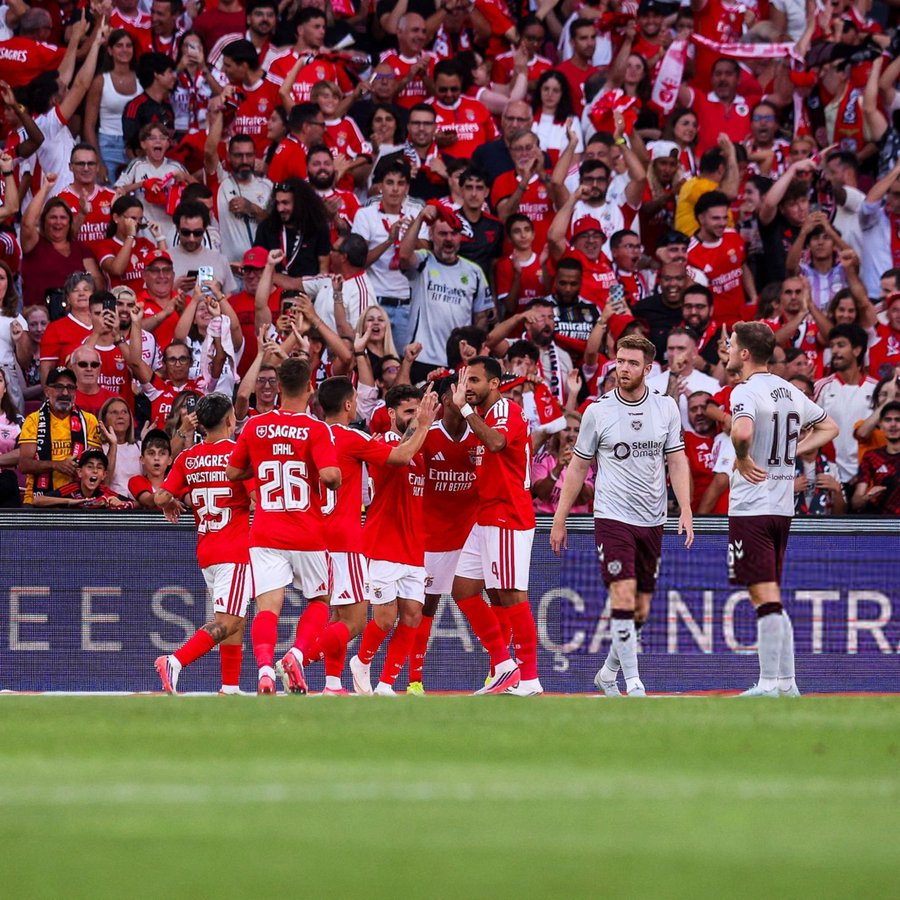 Benfica 6-1 Hearts: Europa League Qualifier Rout 