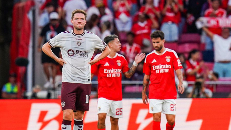 Benfica 6-1 Hearts: Europa League Qualifier Rout 