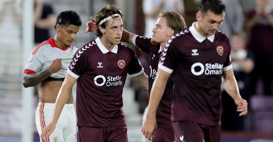 Hearts 1-1 Benfica: Europa League Qualifier Ends Level