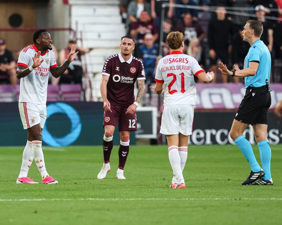 Hearts 1-1 Benfica: Europa League Qualifier Ends Level