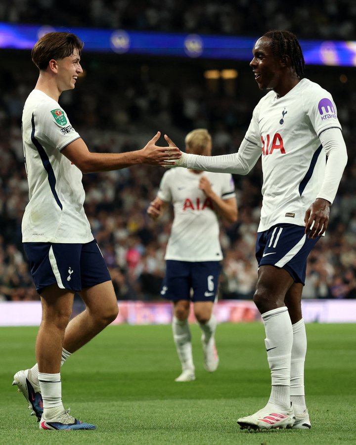 Tottenham 5-1 Charlton: Spurs Cruise in EFL Cup