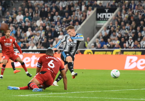 Newcastle 3-2 West Brom: Barnes Double Seals EFL Cup Thriller