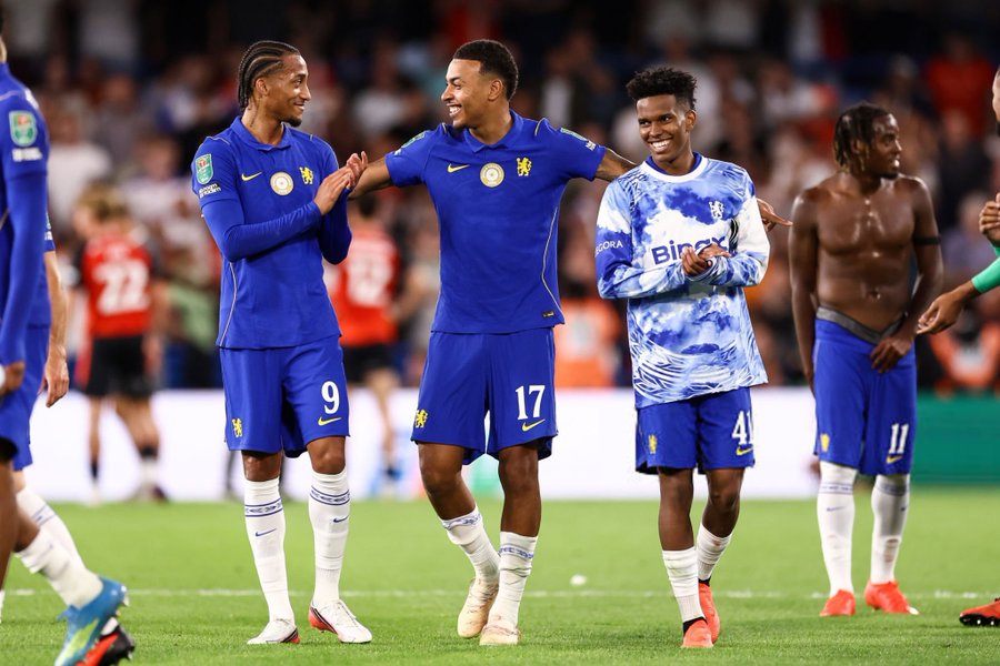 Chelsea 2-0 Luton: Blues Cruise Into EFL Cup Next Round