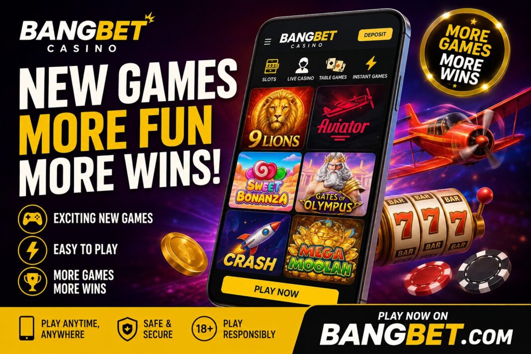 BangBet Kenya Introduces Exciting New Games: More Fun, More Wins!