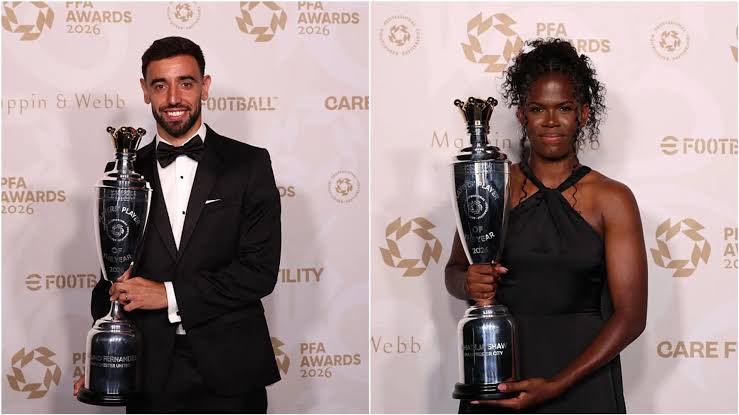 PFA Awards 2026: Bruno Fernandes Crowned Premier League’s Best