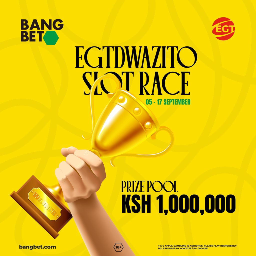 KES 1 Million EGT Slots Race: Win Big on BangBet Kenya