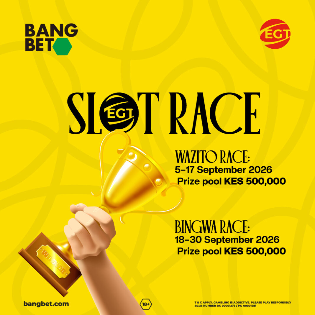KES 1 Million EGT Slots Race: Win Big on BangBet Kenya