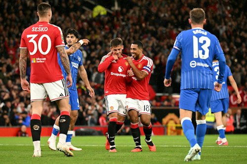 Brighton Stun Manchester United 3-2 in EFL Cup Thriller
