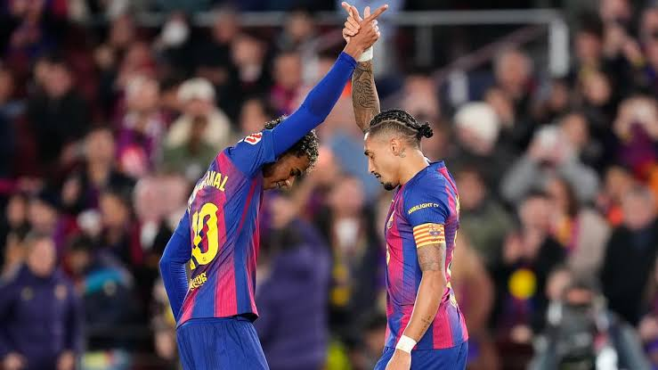 Barcelona 5-2 Rayo: Yamal, Raphinha Shine