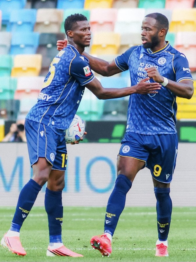 Udinese 2-1 Venezia: Bayo Brace Seals Coppa Italia Win