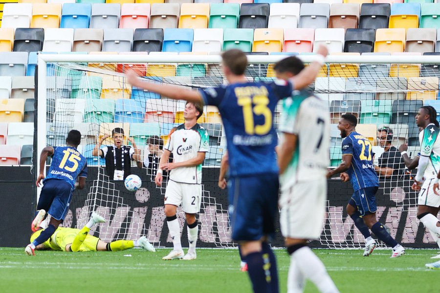 Udinese 2-1 Venezia: Bayo Brace Seals Coppa Italia Win