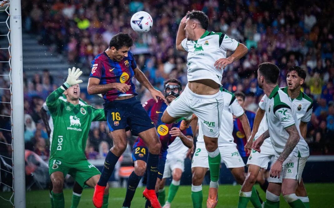 Barcelona 7-2 Racing Santander: Raphinha Hat-Trick Powers Barça Rout