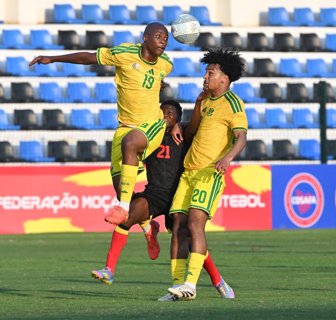 South Africa U20 Beats Angola U20 2-0 in COSAFA Championship
