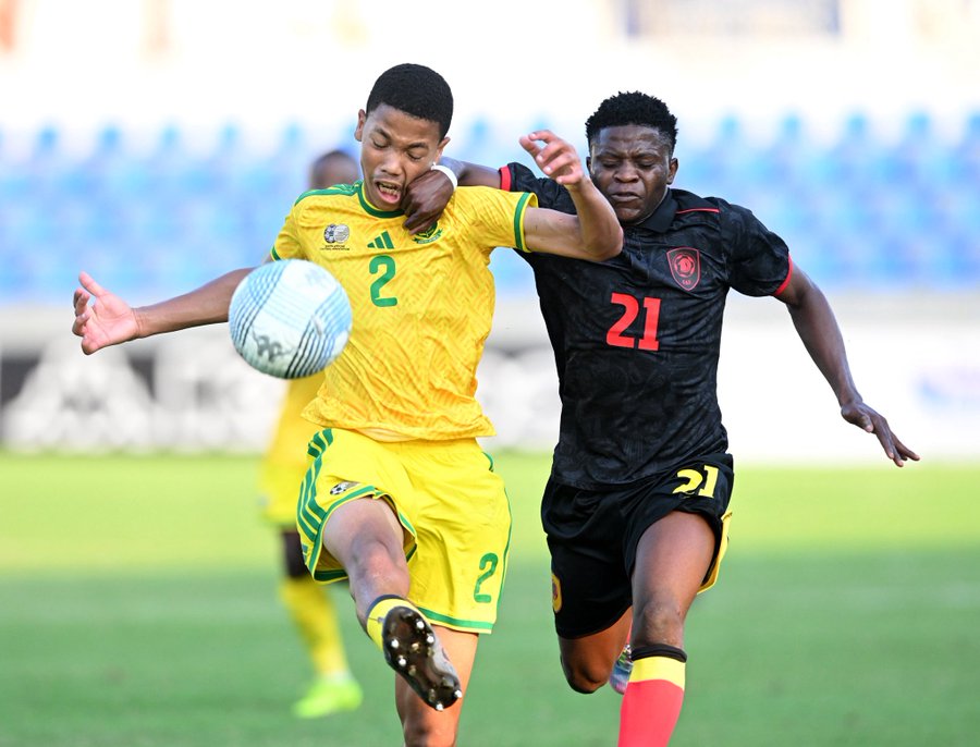South Africa U20 Beats Angola U20 2-0 in COSAFA Championship
