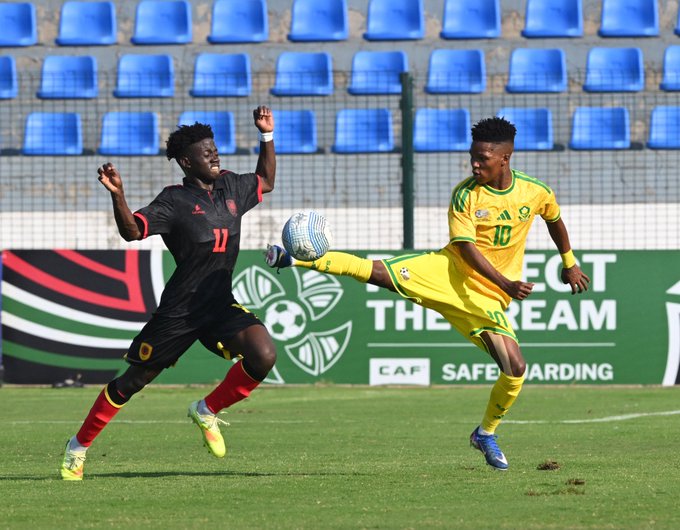 South Africa U20 Beats Angola U20 2-0 in COSAFA Championship