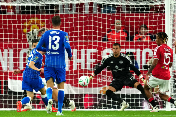 Brighton Stun Manchester United 3-2 in EFL Cup Thriller