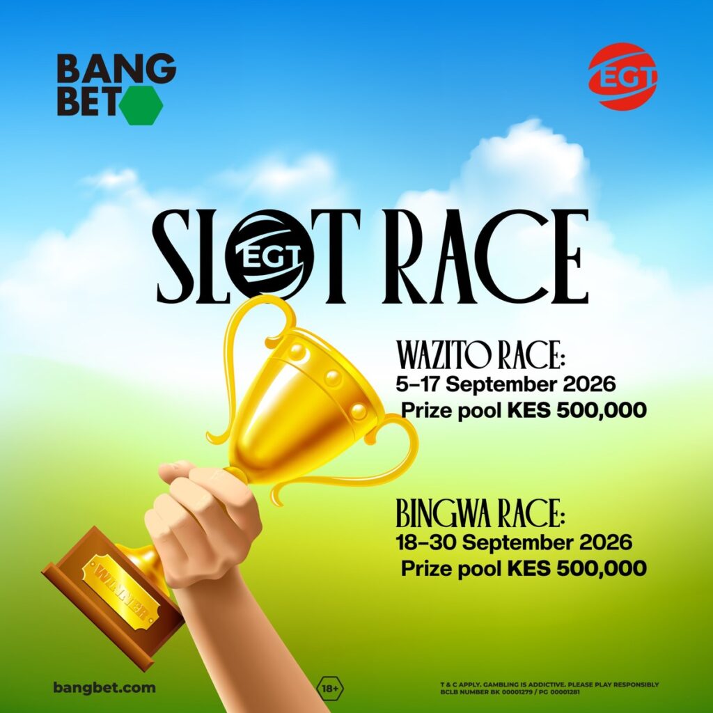 KES 1 Million EGT Slots Race: Win Big on BangBet Kenya