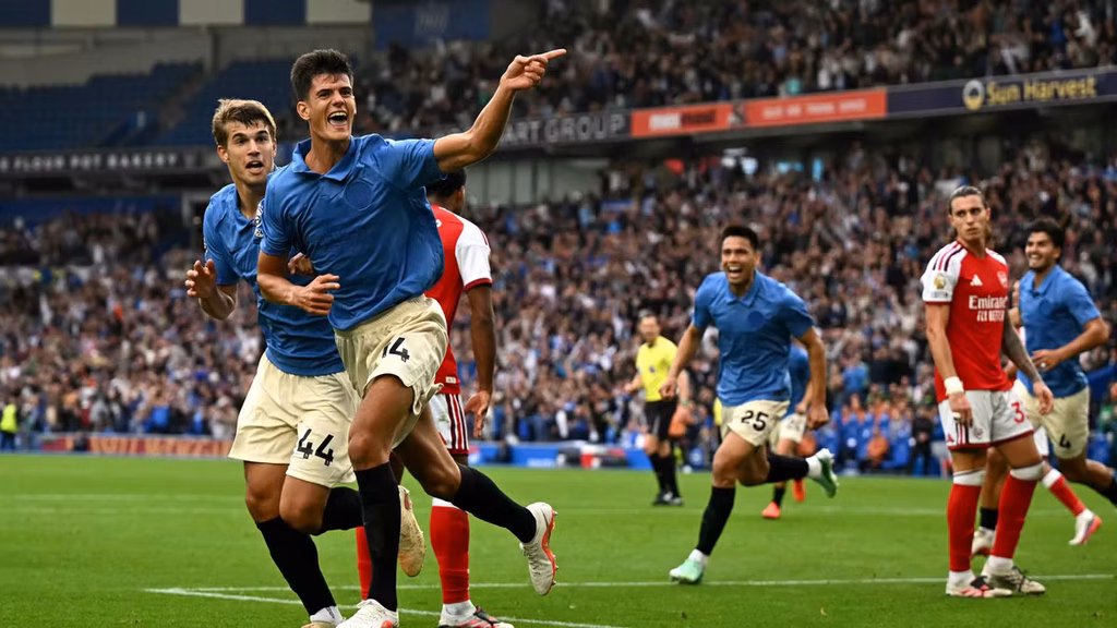 Brighton 3-0 Arsenal: Seagulls Stun Premier League Champions at the Amex