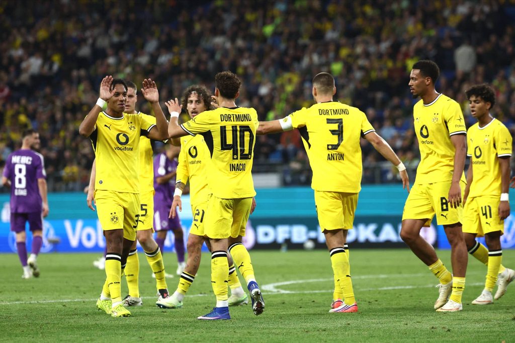 HEBC Hamburg 0-5 Dortmund: BVB Cruise Into DFB-Pokal Next Round