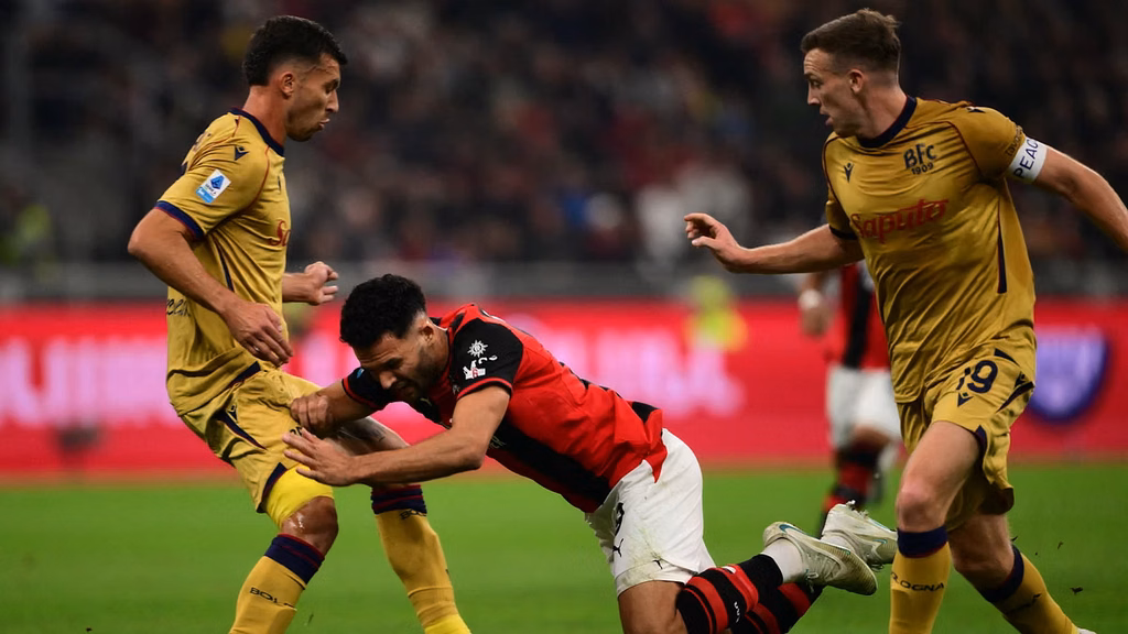 AC Milan 2-4 Bologna: Mbangula Hat-Trick Stuns Milan 