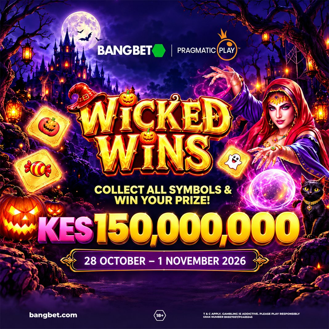 BangBet Wicked Wins Halloween 2026: Win a Share of KES 150 Million in Prizes!