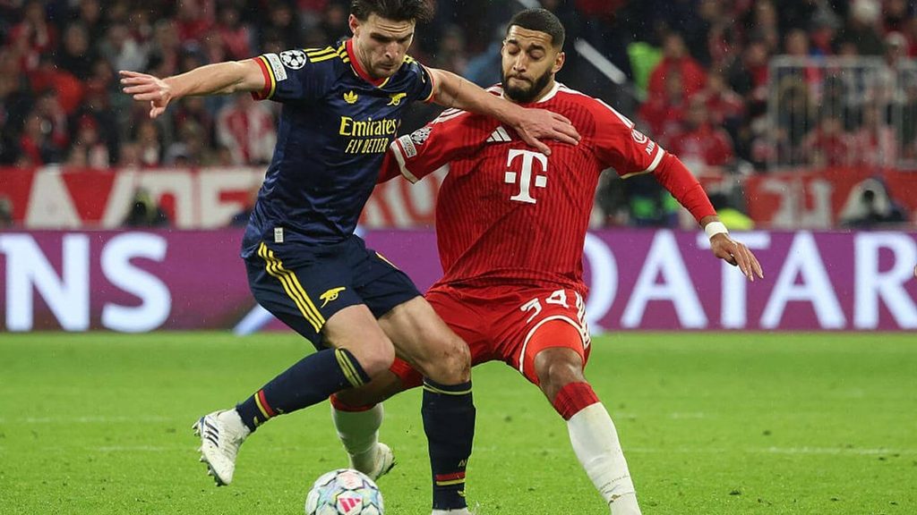 Bayern Munich 2-2 Arsenal: Rice Rescues UCL Draw