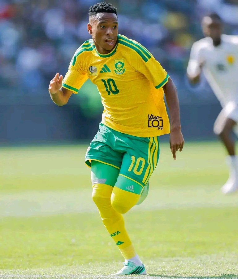 South Africa Crushes Eritrea 5-0 as Mofokeng Shines in AFCON Qualifier