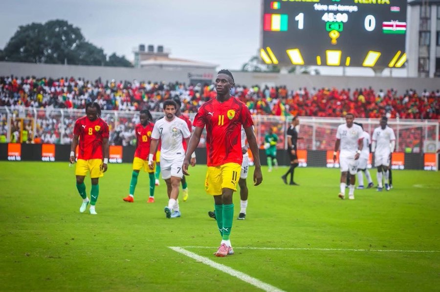 Guinea 1-0 Kenya: Guirassy Sinks Harambee Stars in AFCON Qualifier