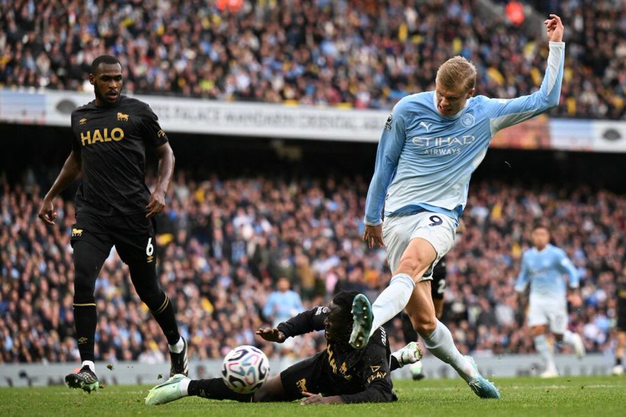 Man City 3-2 Ipswich: Haaland Brace Seals Victory