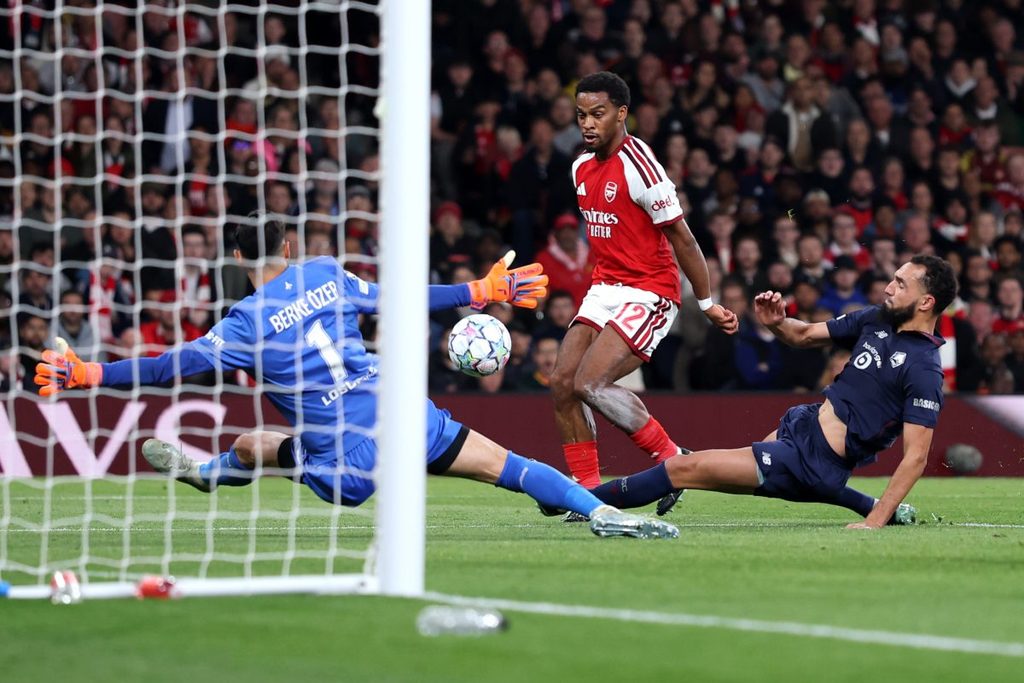Arsenal 3-0 Lille: Gunners Cruise to 14th Straight UCL League Phase Win