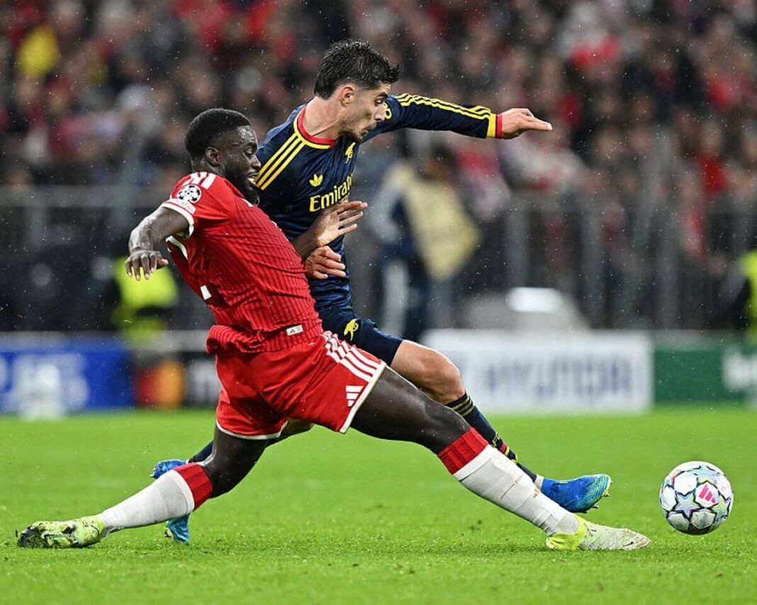 Bayern Munich 2-2 Arsenal: Rice Rescues UCL Draw