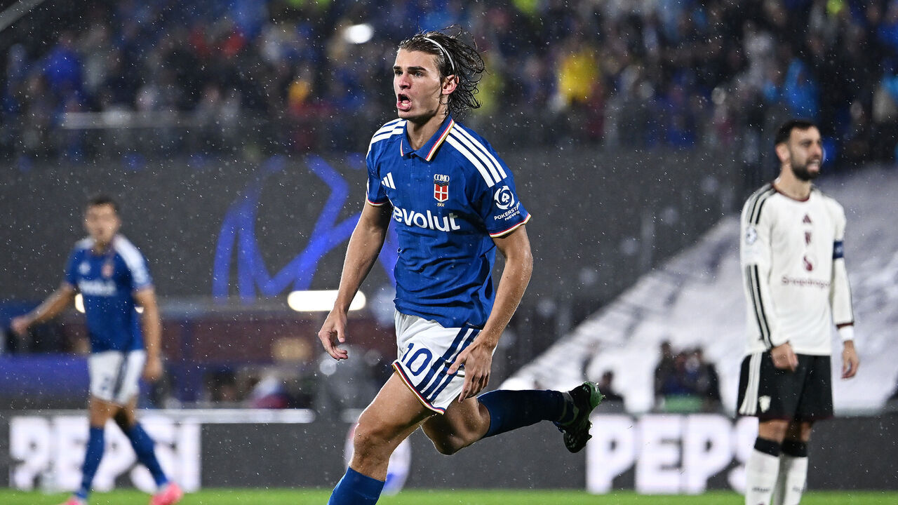 Como 4-1 Man United: Nico Paz Stars in UCL Win