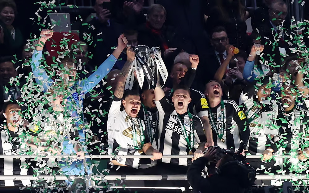 Newcastle Beats Liverpool to Win Carabao Cup