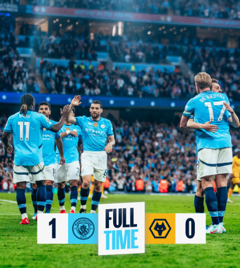 De Bruyne Magic Seals City Win as Wolves Hit Woodwork Three Times in Frustrating Defeat