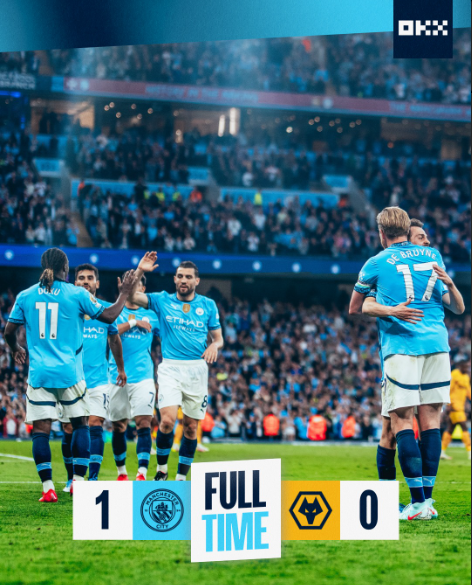 Manchester City Edge Wolves to Secure Third Place in Premier League Standings