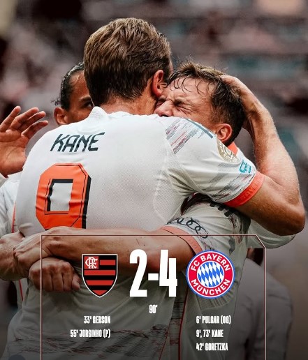 Bayern Munich Defeat Flamengo 4-2 in Miami to Reach Quarter-Finals