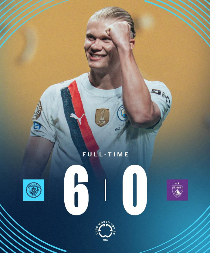 Manchester City Crush Al Ain 6-0 to Storm into Club World Cup Knockouts