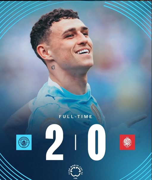 Manchester City Defeat Wydad 2-0 in Club World Cup Opener