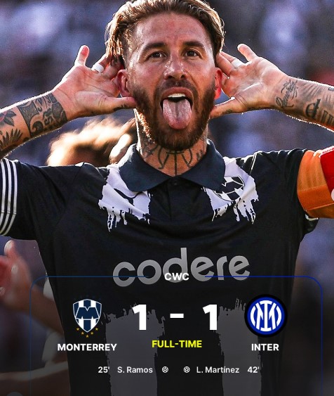 Inter Milan Held to 1-1 Draw by Monterrey in Club World Cup Opener