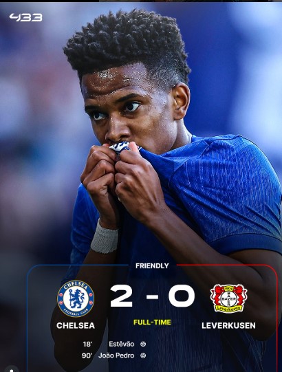 Chelsea 2–0 Bayer Leverkusen: Estêvão Shines as Blues Begin Preseason with Style