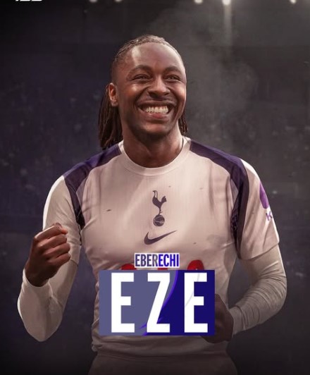 Tottenham Hotspur Submit £60m Package for Eberechi Eze as Transfer Talks Intensify