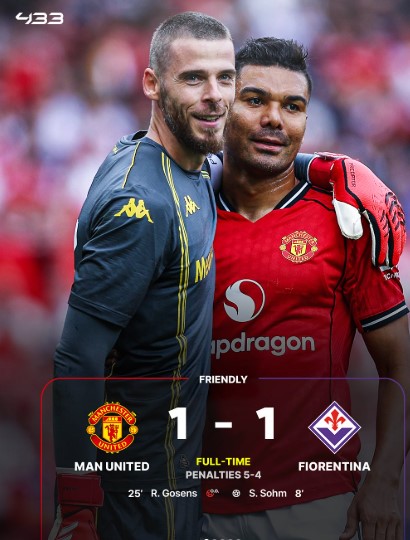 Manchester United Edge Fiorentina on Penalties in Emotional Pre-Season Finale