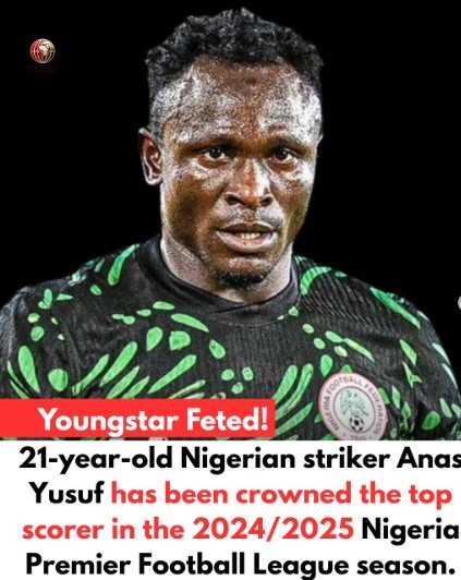 Nasarawa United’s Anas Yusuf Wins NPFL Golden Boot and Eunisell Boot Award