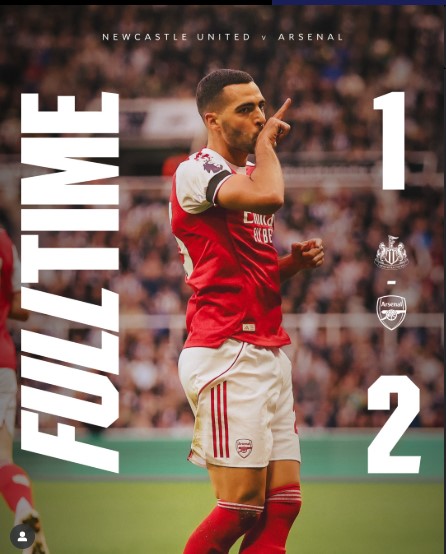 Arsenal Seal Dramatic 2-1 Victory Over Newcastle United