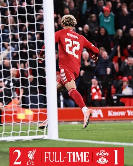 Liverpool vs Southampton: EFL Carabao Cup