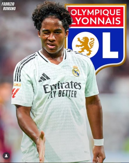 Olympique Lyon Push to Sign Endrick on January Loan From Real Madrid
