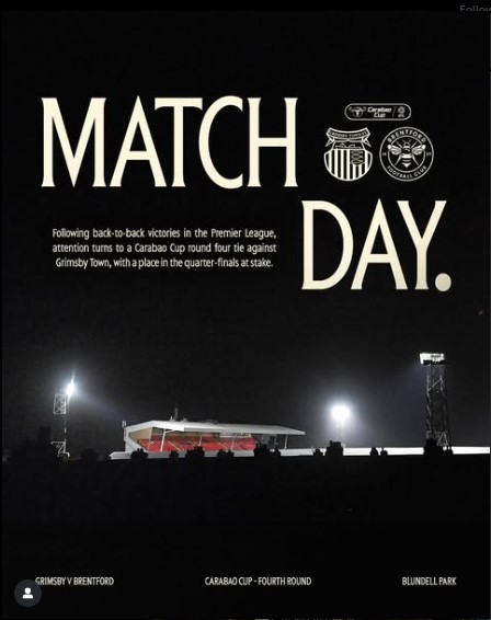 Grimsby Town vs Brentford – Carabao Cup Fourth Round Preview, Prediction, and Betting Tips