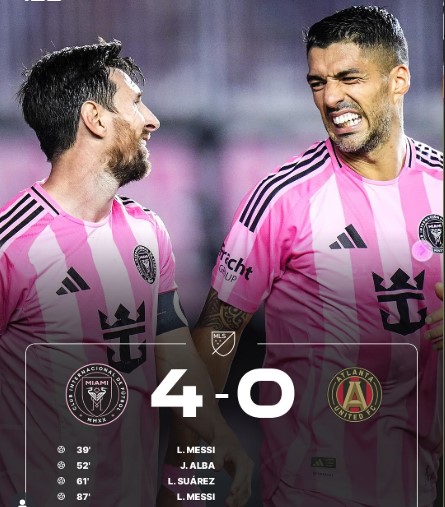 Inter Miami 4โ0 Atlanta United: A Barcelona Masterclass in Miami