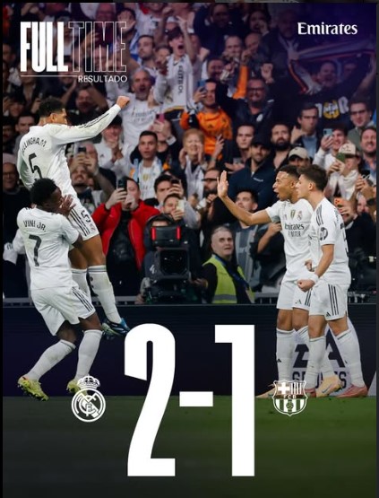 Real Madrid Triumph Over Barcelona in El Clásico