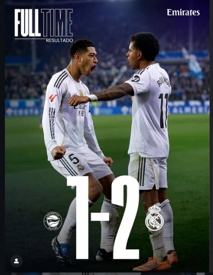 Alavés 1-2 Real Madrid: Mbappé and Brazilian Duo Keep Title Race Alive